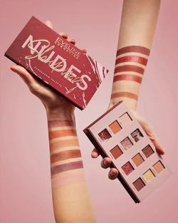 Eveline Shocking Nudes Palette of 12 Eyeshadows