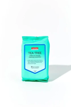 Purederm Tea Tree Make up Cleansing Facial Towelletes